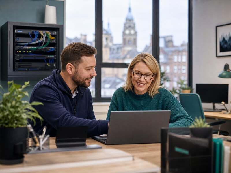 IT Support Services in Leeds - Professional IT technician providing technical support